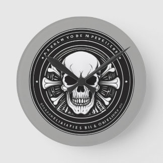 タイムレスなエレガンス：時計インスパイアの壁時計設計 ラウンド壁時計