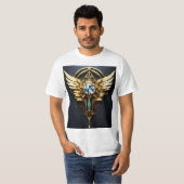 「タイムレスなトレンド衣服の自信」 Tシャツ (正面フル)