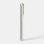 タイムレスなニュートラル テーラード ストライプ柄 iPhoneケース (右側面)