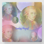 タイムレスなモーツァルト音楽 ストーンコースター (正面)