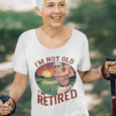 タイムレスなリタイア:ゴルフシャツ Tシャツ