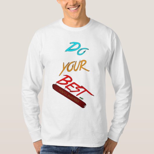 タイムレスな基本：ヴォーグ航海長袖Tシャツ Tシャツ (正面)