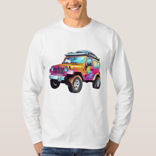 タイムレスな基本：ヴォーグ航海長袖Tシャツ Tシャツ (正面)