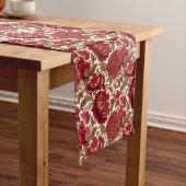 タイムレスアピールフランスの:レッドファームハウススタイル ロングテーブルランナー (インサイチュ)