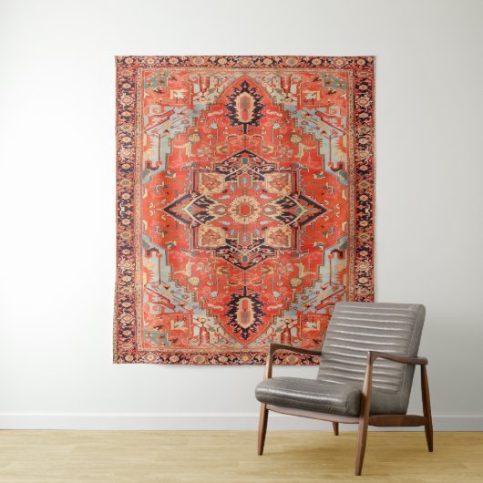 タイムレスエコー：伝統ボホオリエンタルモロッコ タペストリー (インサイチュ)