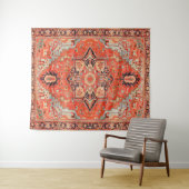 タイムレスエコー：伝統ボホオリエンタルモロッコ タペストリー (インサイチュ(横))