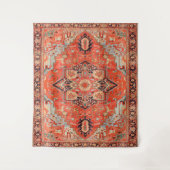 タイムレスエコー：伝統ボホオリエンタルモロッコ タペストリー (正面)