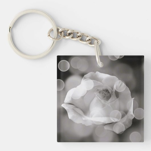 タイムレスエレガンスアクリルキーリング キーホルダー (正面)