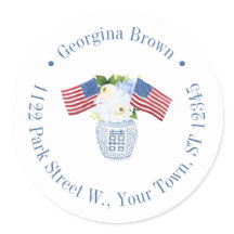 タイムレスエレガンスアメリカンフラッグス差出人住所