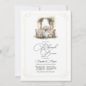 タイムレスエレガンスオールドマネーリハーサルディナー 招待状 (正面)