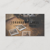 タイムレスエレガンス名刺デザインの信頼性 名刺 (正面)