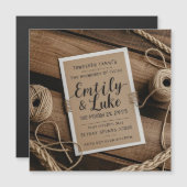 タイムレスエレガンス結婚式招待状 (正面/裏面)