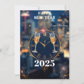 タイムレスエレガンス：ようこそ2025 招待状 (正面)