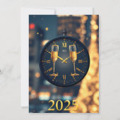 タイムレスエレガンス：ようこそ2025 招待状 (裏面)