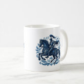 タイムレスエレガンス： EKDクラシックのマグカップ コーヒーマグカップ (正面右)