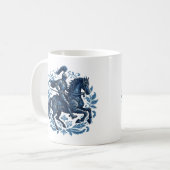 タイムレスエレガンス： EKDクラシックのマグカップ コーヒーマグカップ (正面左)