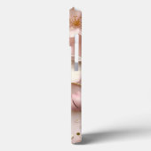 タイムレスエレガントソフトピンク花柄 Case-Mate iPhoneケース (裏面 / 左)