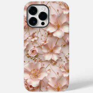 タイムレスエレガントソフトピンク花柄 Case-Mate iPhone 14 PRO MAXケース
