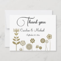 タイムレスエレガントソフト金ゴールドフローラミニマリズム