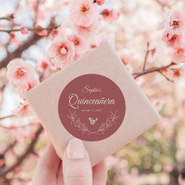 タイムレスエレガントバラムーヴキンセアニラステッカー ラウンドシール