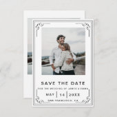 タイムレスカスタマイズエレガンス結婚ズ 招待状 (正面/裏面)