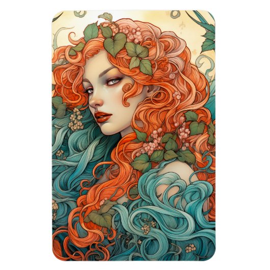 タイムレスクラシックなバレンタイン マグネット (縦)