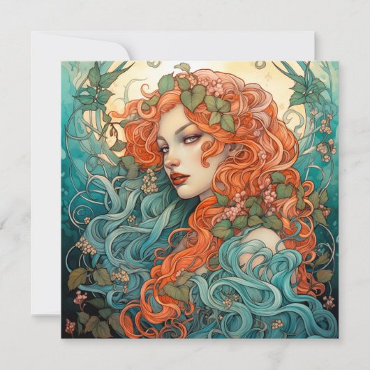 タイムレスクラシックなバレンタイン 招待状 (正面)