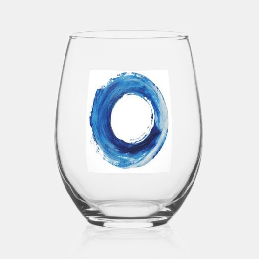 タイムレスクラシックなヴィンテージメガネ – すべてのスタイル ステムなしワイングラス (正面)