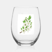 タイムレスクラシックなヴィンテージメガネ – すべてのスタイル ステムなしワイングラス (正面)