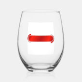 タイムレスクラシックなヴィンテージメガネ – すべてのスタイル ステムなしワイングラス (正面)