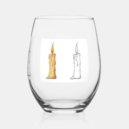 タイムレスクラシックなヴィンテージメガネ – すべてのスタイル ステムなしワイングラス (裏面)