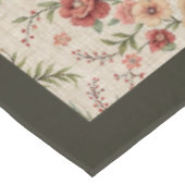 タイムレスコテージスタイルフェードフローラエレガンス テーブルクロス (アングル)