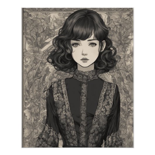 タイムレスコレクター版マンガアートワークAI LBD ポスター (正面)