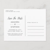 タイムレススクリプト |写真の日付の保存 案内ポストカード (裏面)