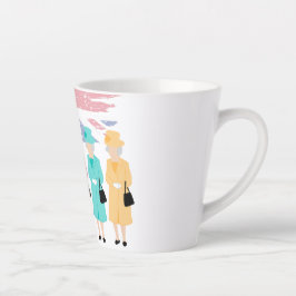 タイムレススタイルと猶予 – RIPクイーンエリザベスII カフェラテマグ