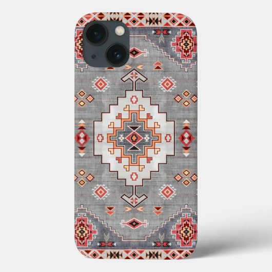 タイムレススレッド：伝統ボホモロッコジオメトリ Case-Mate iPhoneケース (裏面)