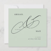 タイムレスセージ広場の結婚式の日付を保存 セーブザデート (正面)