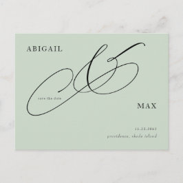 タイムレスセージ広場の結婚式の日付を保存 ポストカード