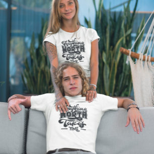 タイムレスタイポグラフィ:レトロTシャツデザイン トライブレンドTシャツ