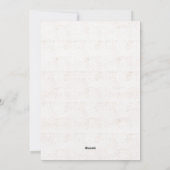 タイムレスツリー カスタム ホリデー カード | TCK&Co. (裏面)