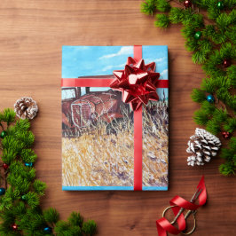 タイムレストラック ラッピングペーパー