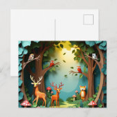 タイムレストラベル：ヴィンテージポストカードコレクション シーズンポストカード (正面/裏面)