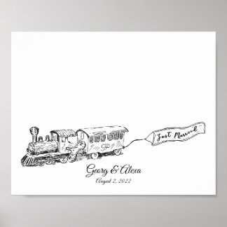 タイムレストレイン指紋ゲストブック ポスター