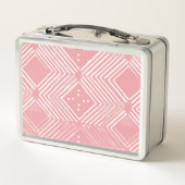 タイムレスドットとダイヤモンド メタルランチボックス (裏面)