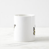 タイムレスバタフライマグデザイン コーヒーマグカップ (中央)