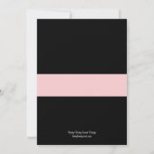 タイムレスバンド誕生の発表-ピンク 案内状 (裏面)