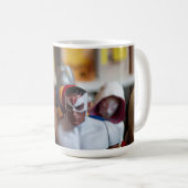 タイムレスヒーローヴィンテージスーパーヒーロー コーヒーマグカップ (正面右)