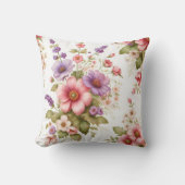 タイムレスピローデザインヴィンテージフローラエレガンス クッション (正面)