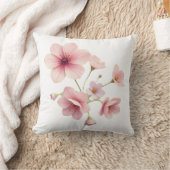 タイムレスピローデザイン"ヴィンテージフローラエレガンスo クッション (ブランケット)