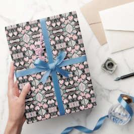 タイムレスフラムズヴァレンティーンズデイラッピング紙 ラッピングペーパー